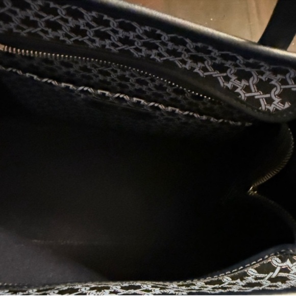 Kate Spade Navy and Black Geometric Tote - Picture 10 of 15